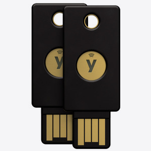 Yubico YubiKey 5 NFC - 2 Pack - black