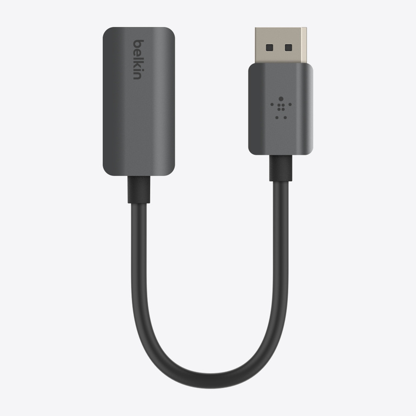 Belkin Active DisplayPort to HDMI Adapter 4K HDR - Black