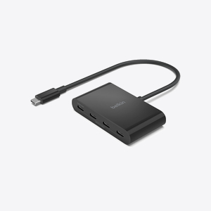 Belkin CONNECT USB-C to 4-Port USB-C Hub - Black