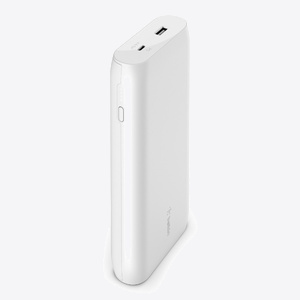 Belkin BOOST CHARGE (20000 mAH) 30W POWER DELIVERY POWER BANK - White