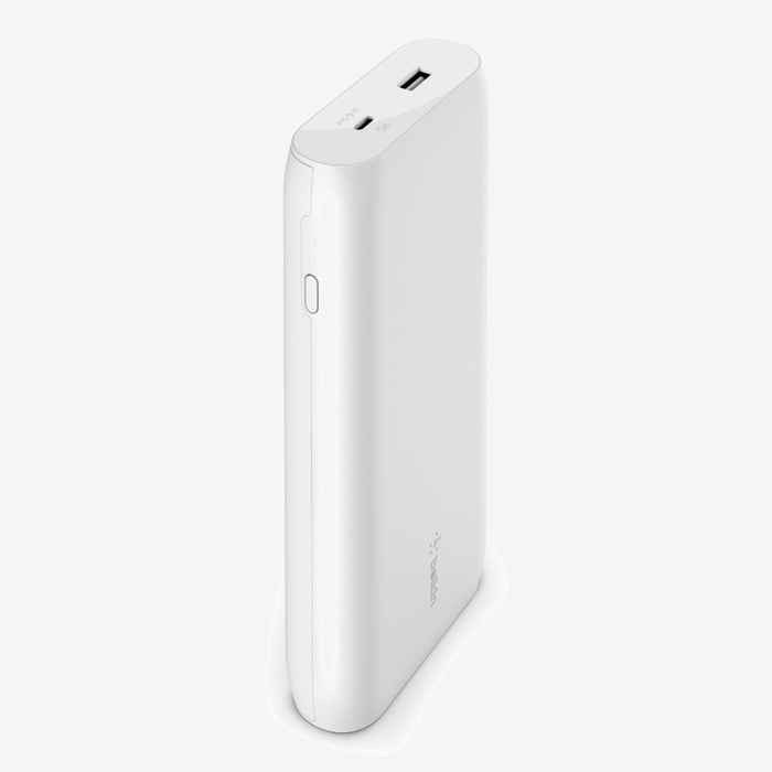 Belkin BOOST CHARGE (20000 mAH) 30W POWER DELIVERY POWER BANK - White
