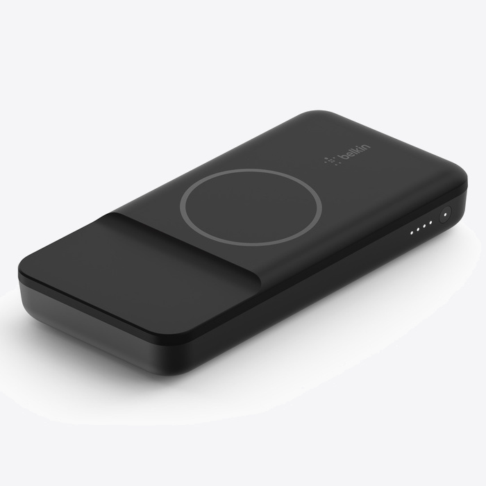Belkin BOOST CHARGE (10000 mAh) Magnetic Wireless Power Bank + 18W PD + 15W USB-A - Black