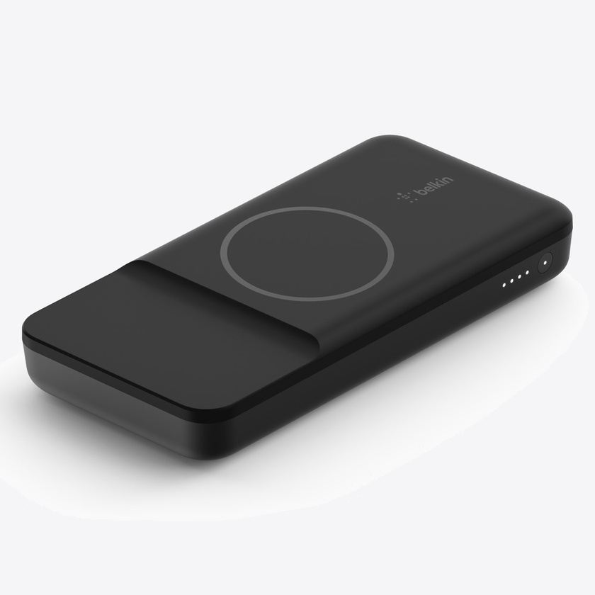 Belkin BOOST CHARGE (10000 mAh) Magnetic Wireless Power Bank + 18W PD + 15W USB-A - Black