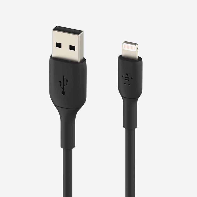 Belkin BOOST CHARGE USB-A to Lightning Cable, PVC - 3M - Black