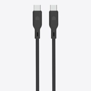 Dviced Cable USB-C to USB-C silicone 1,25m - Black