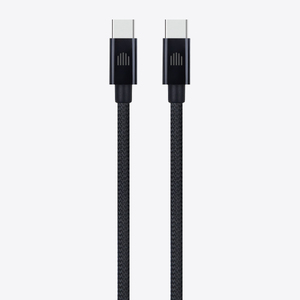 Dviced Cable USB-C to USB-C Nylon Textile 0,25m - Black