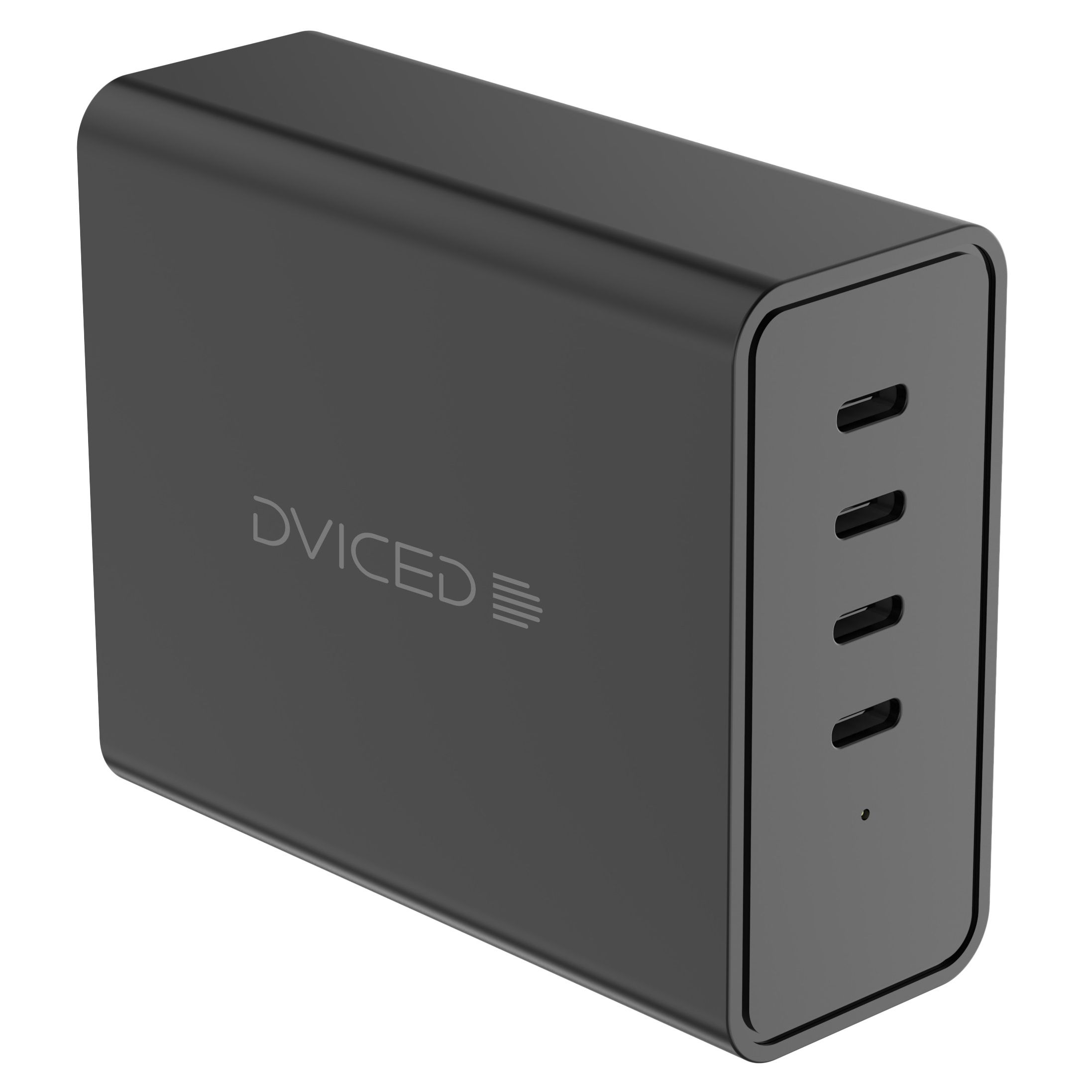 Dviced Desktop charger 140W GaN 4 USB-C EU - Black