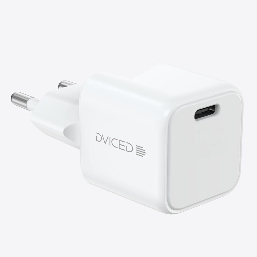 Dviced Wall charger 30W GaN USB-C EU - White