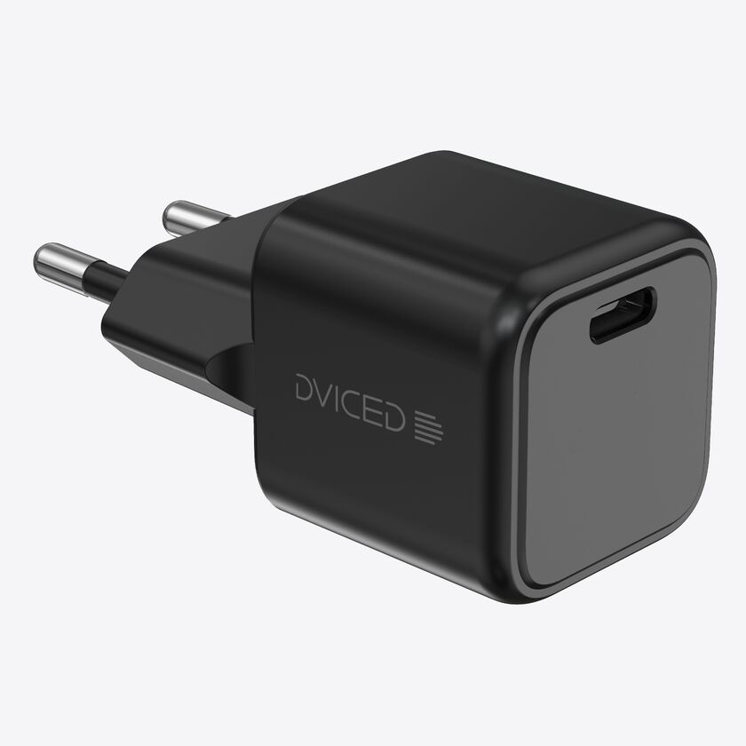 Dviced Wall charger 30W GaN USB-C EU - Black