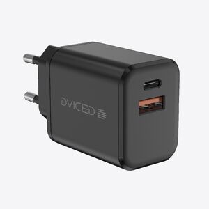 Dviced Wall charger 65W GaN 2 USB-C EU - Black