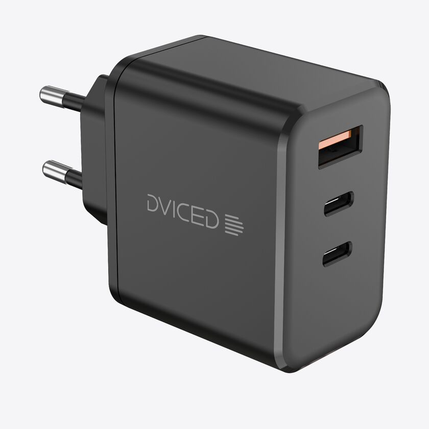 Dviced Wall charger 140W GaN 2C1A EU - Black