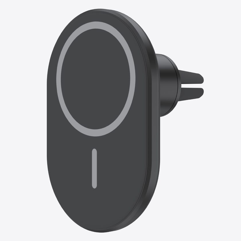 Dviced Magnetic wireless  car charger - Black