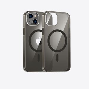 Dviced Magsafe iPhone 15 clear case -  Black