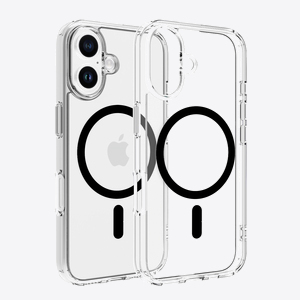 Dviced Magsafe iPhone 16 clear case - Black