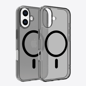 Dviced Magsafe iPhone 16 smoke case - Black