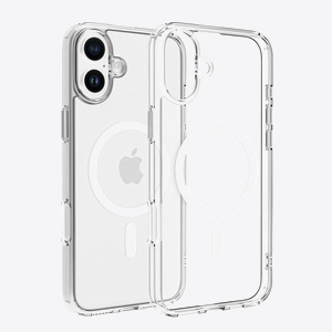 Dviced Magsafe iPhone 16 Plus clear case - White