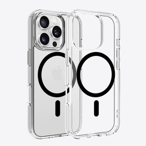 Dviced Magsafe iPhone 16 Pro clear case - Black