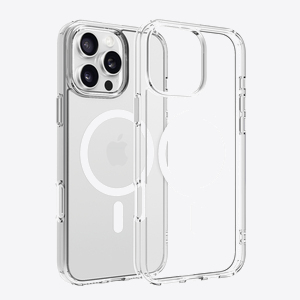 Dviced Magsafe iPhone 16 Pro Max clear case - White