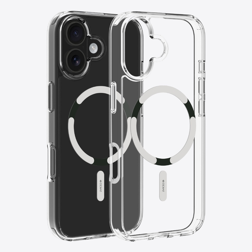 Dviced MagSafe iPhone 17 clear case - White