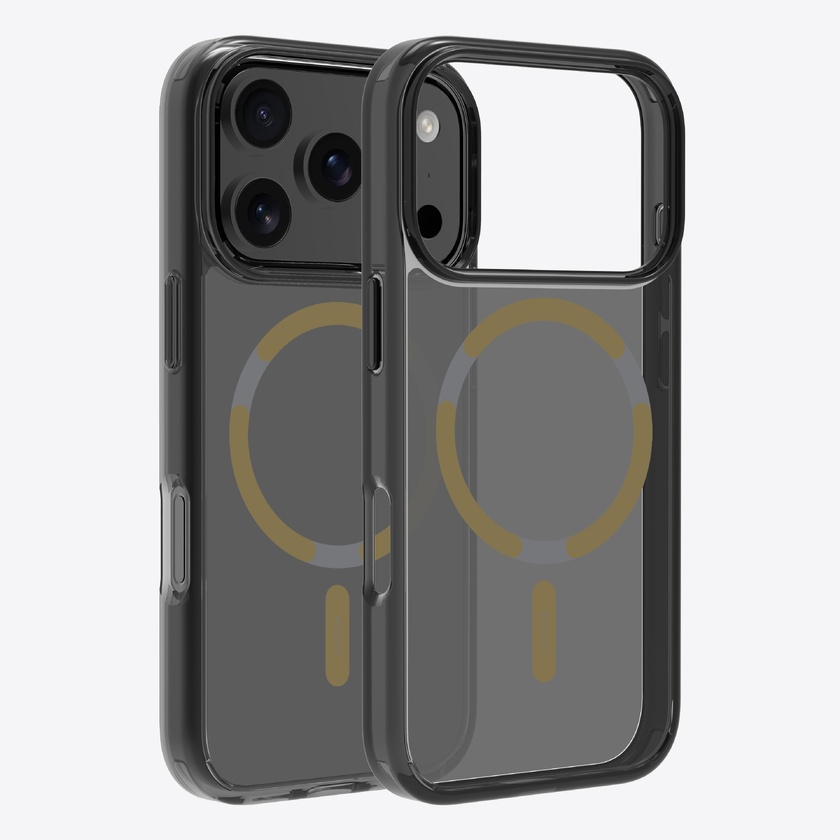 Dviced MagSafe iPhone 17 Pro Max smoke case - Gold
