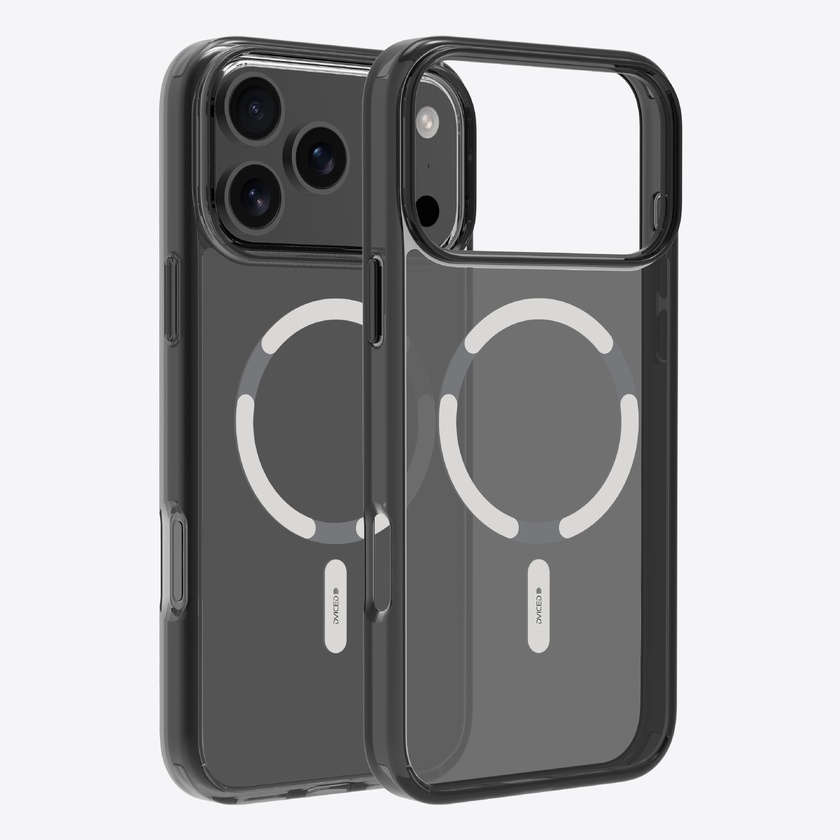 Dviced MagSafe iPhone 17 Pro Max smoke case - Silver