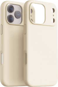 Dviced Silicone MagSafe iPhone 17 Pro case - Beige