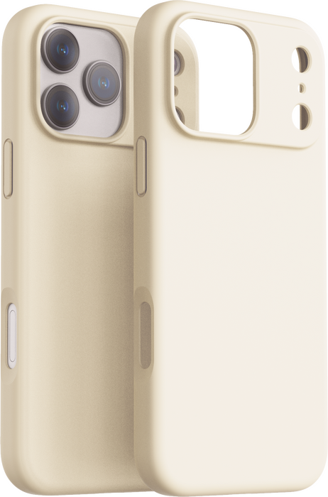 Dviced Silicone MagSafe iPhone 17 Pro case - Beige