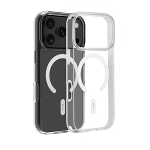 Dviced MagSafe iPhone 17 Pro Max clear case C - White