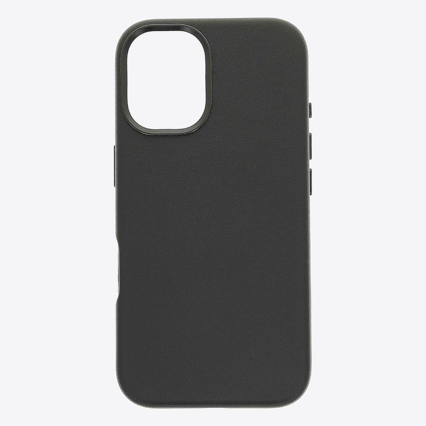 Dviced Leather case with magsafe for iPhone 16 - Black