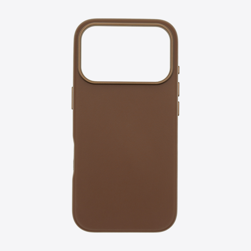 Dviced Leather MagSafe iPhone 17 Pro case - Brown
