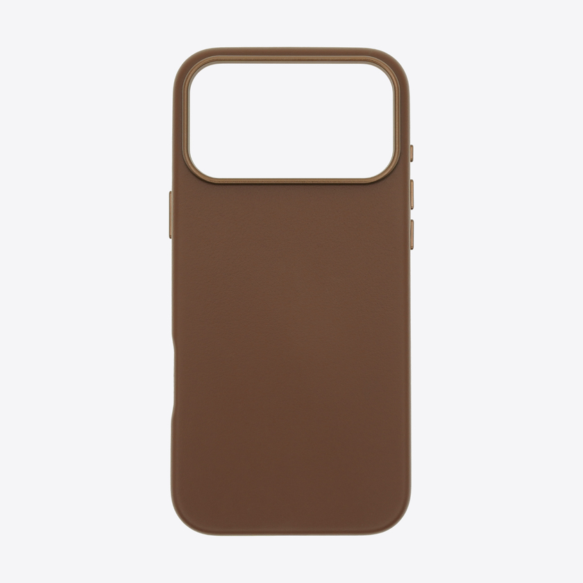 Dviced Leather MagSafe iPhone 17 Pro Max case - Brown