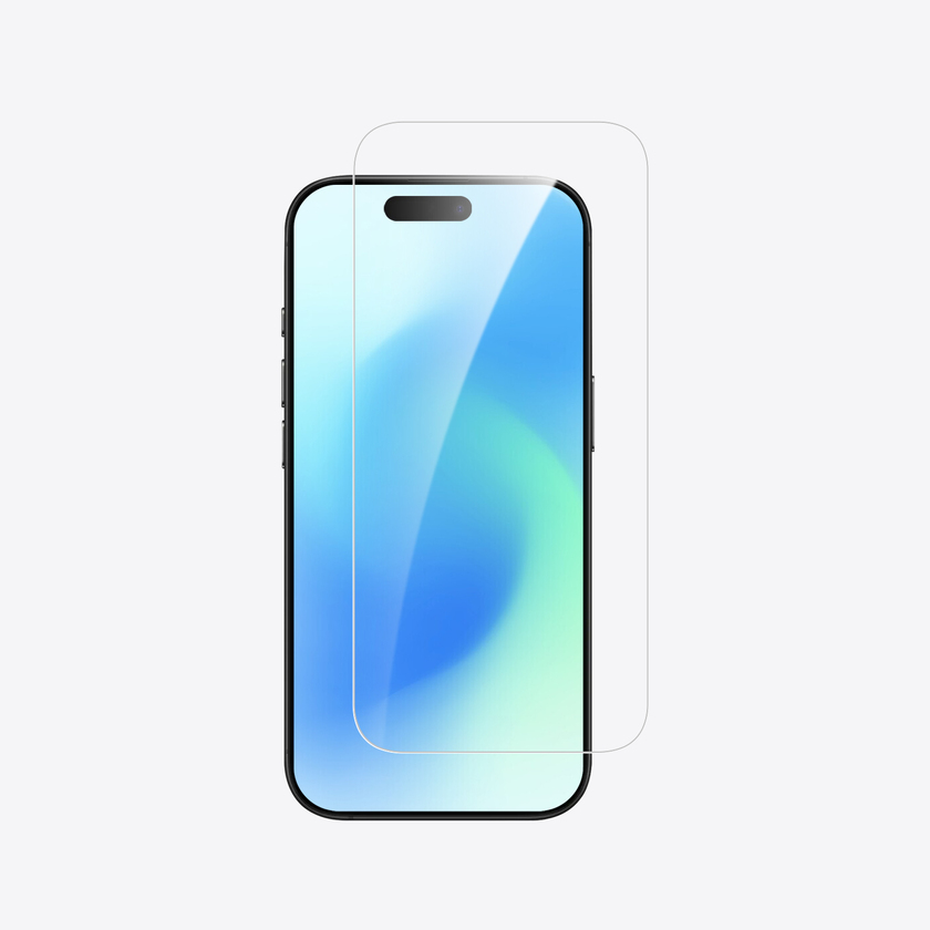 Dviced Tempered glass screen protector for iPhone 17 with dust-free applicator