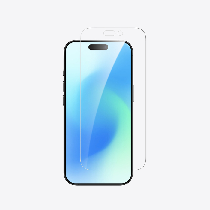 Dviced AntiHeat Tempered glass screen protector for iPhone 17 with dust-free applicator