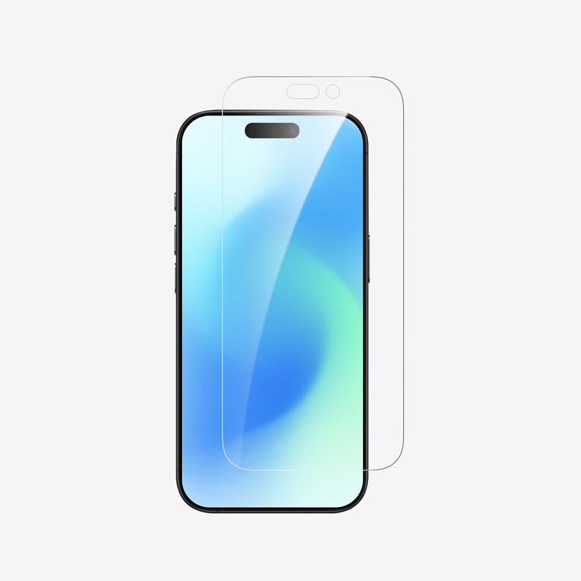 Dviced AntiHeat Tempered glass screen protector for iPhone 17 with dust-free applicator