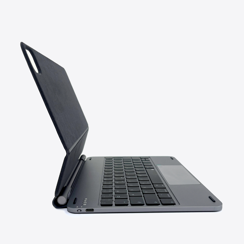 Dviced Magnetic Aluminium Keyboard Case for iPad Air/Pro 11-inch - CZ - dark grey