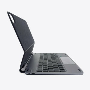 Dviced Magnetic Aluminium Keyboard Case for iPad Air/Pro 11-inch - US - dark grey