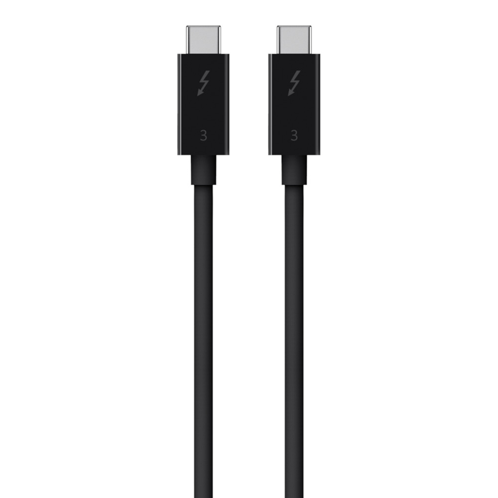 Belkin Thunderbolt 3 Cable USB-C to USB-C 100W 40Gbps 5K/Ultra HD 0.8m - Black