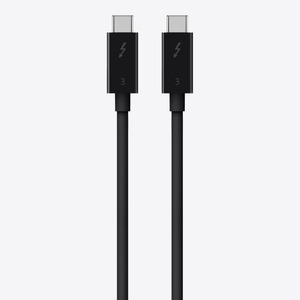 Belkin Thunderbolt 3 Cable USB-C to USB-C 100W 40Gbps 5K/Ultra HD 0.8m - Black