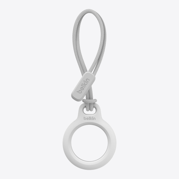 Belkin Secure Holder w Strap - Airtag - White