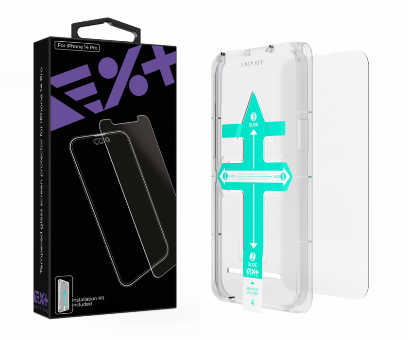 Next One Tempered glass screen protector for iPhone 14 Pro