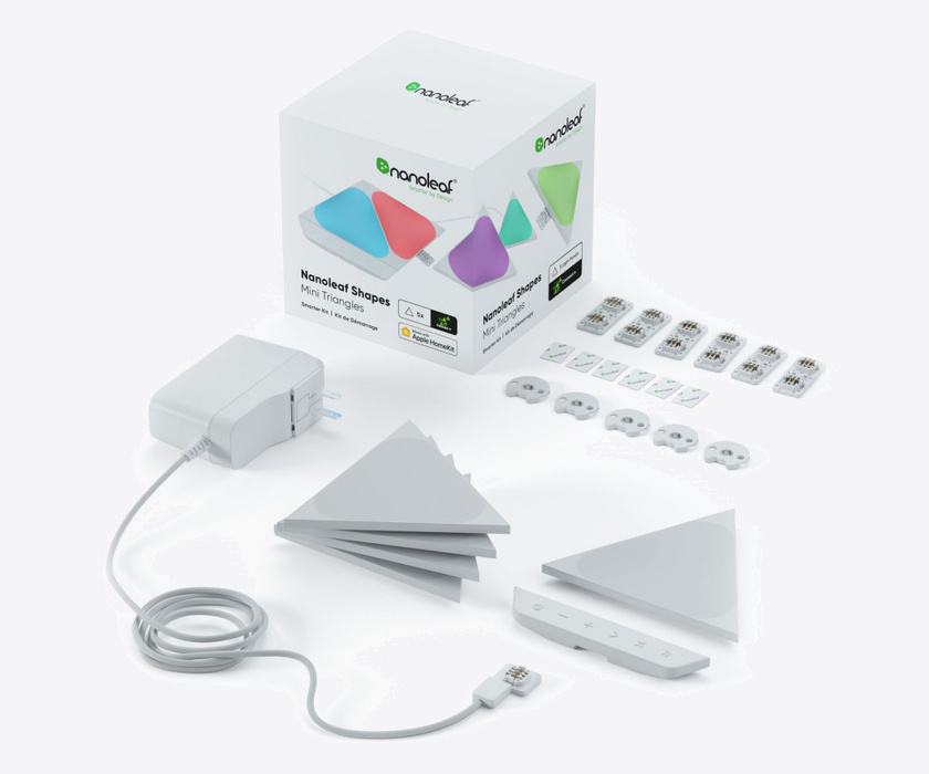 Nanoleaf Shapes Triangles Mini Starter Kit 5PK