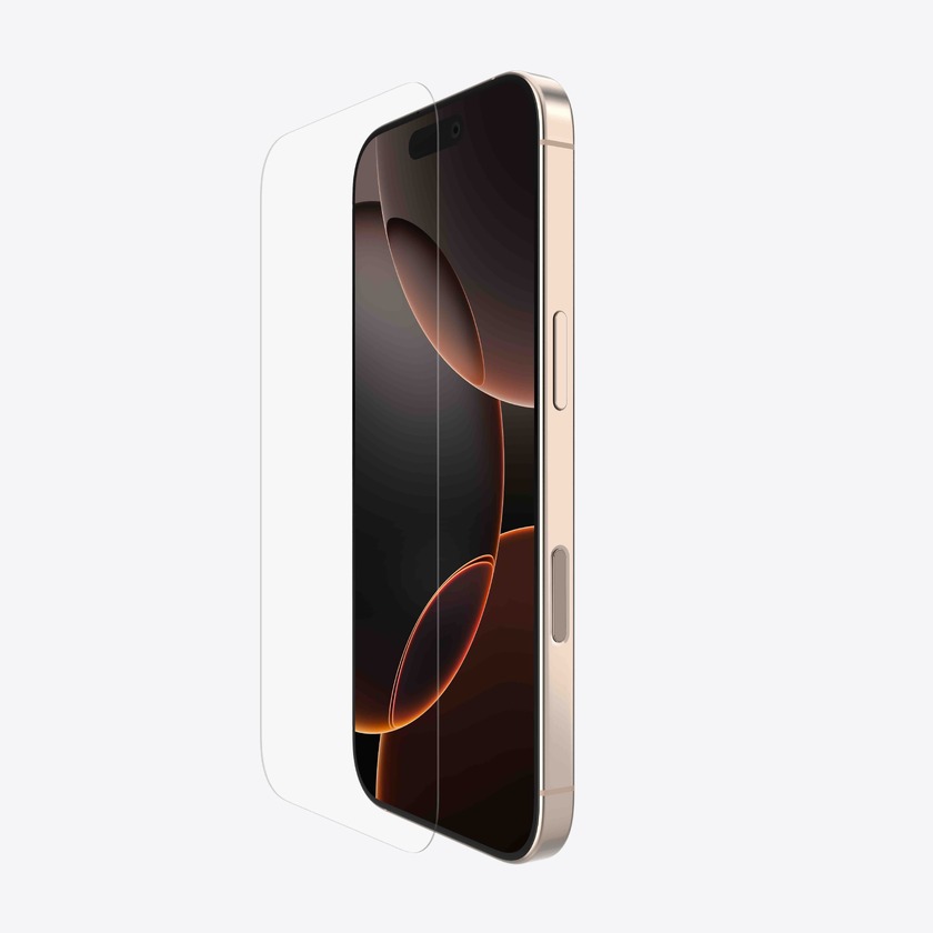 Belkin ScreenForce InvisiGlass Treated Screen Protector - iPhone 16 Pro