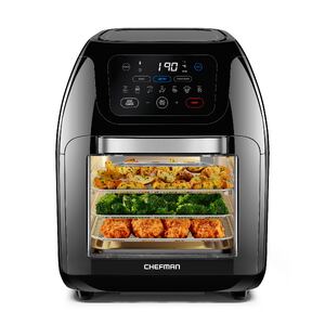 Chefman Air Fryer Oven+ Rotisserie & Dehydrator - Black