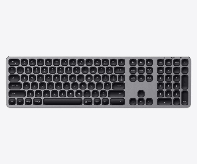 Satechi Aluminum Bluetooth Wireless Keyboard за Mac US Space Gray