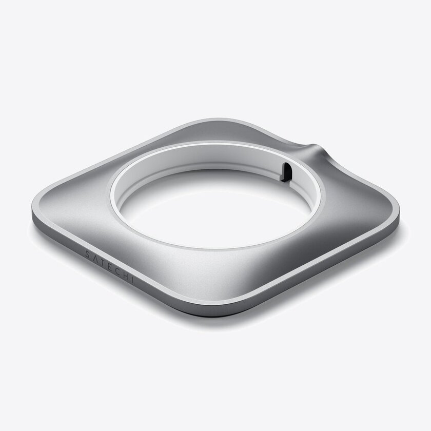 Satechi Aluminium Dock for Mag safe Charger iPhone 12 Pro Max/12 Pro/12 Mini/12 - Space Grey