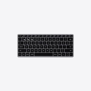 Satechi Slim X1 Bluetooth Backlit Wireless Keyboard US Space Grey