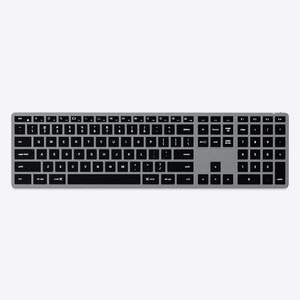 Satechi Slim X3 Bluetooth Backlit Wireless Keyboard US Space Grey