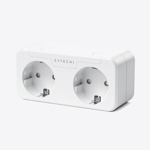 Satechi Homekit Dual Smart Outlet (EU) - White