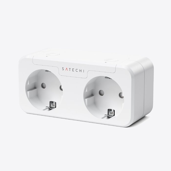 Satechi Homekit Dual Smart Outlet (EU) - White