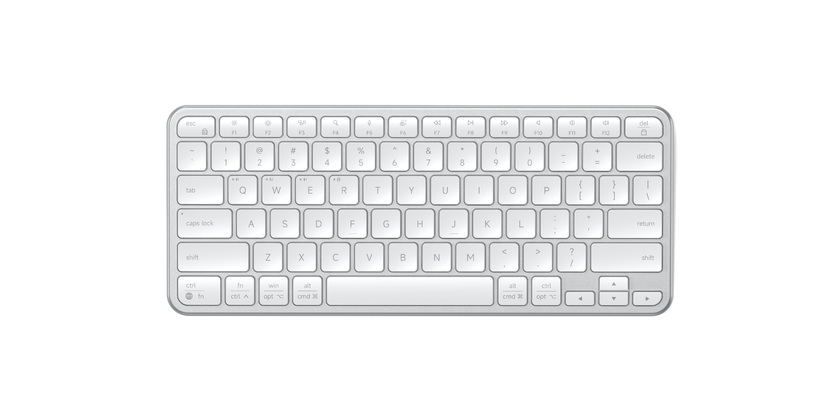 Satechi Slim EX1 Wireless Keyboard - US English - Silver